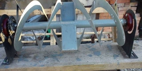 Diy domaća pužasta fen za snijeg + crteži